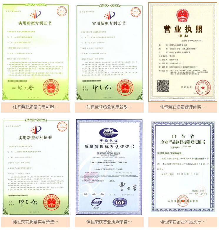 偉恒閥門(mén)-專(zhuān)利