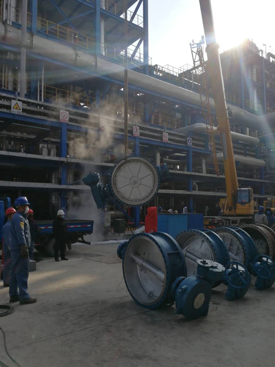 偉恒專利產(chǎn)品進行檢修